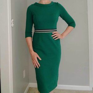 NEW Boden Daisy Ottoman Dress - Retro - Size 10L